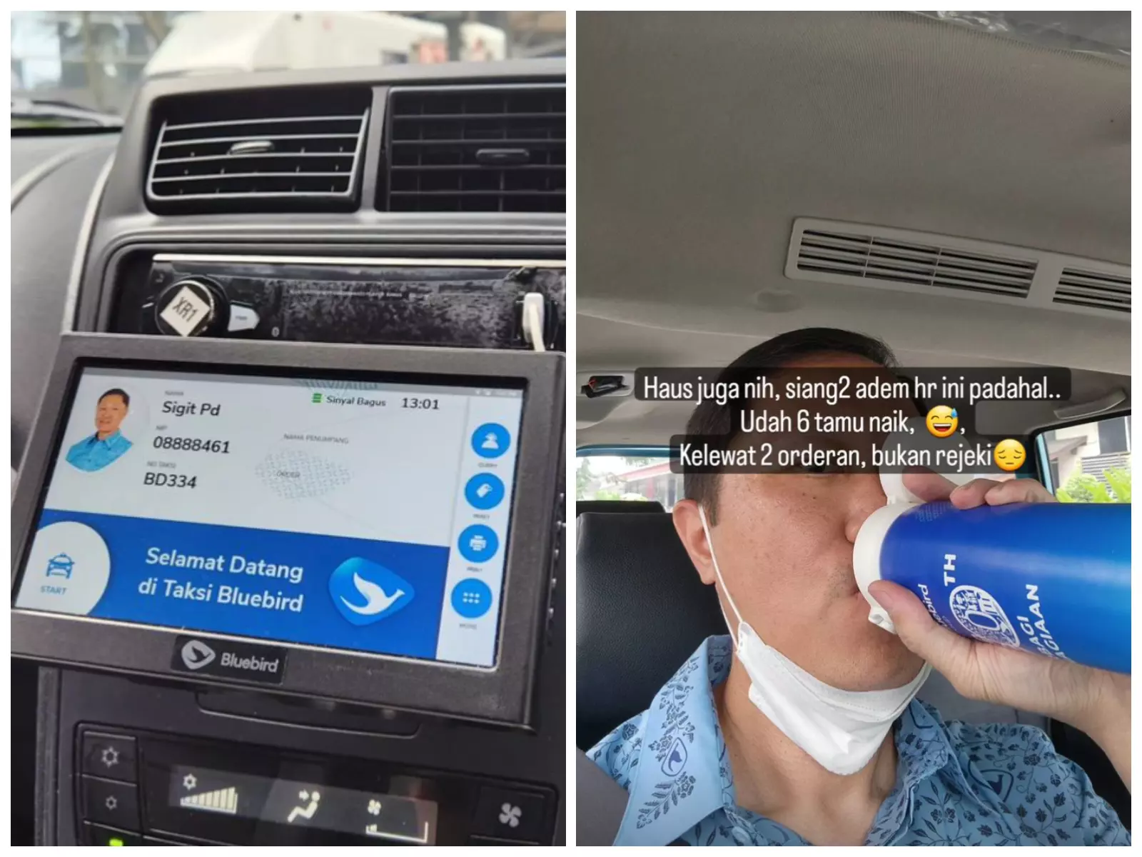 Viral Cerita CEO Blue Bird Coba Jadi Sopir Taksi Seharian!